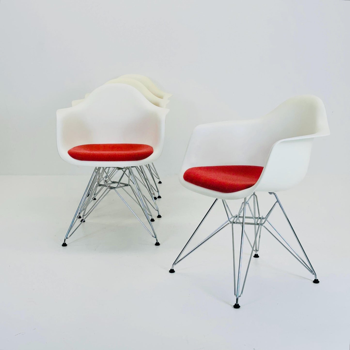 Set of 4 DAR armchair by Charles & Ray Eames for Vitra Germany