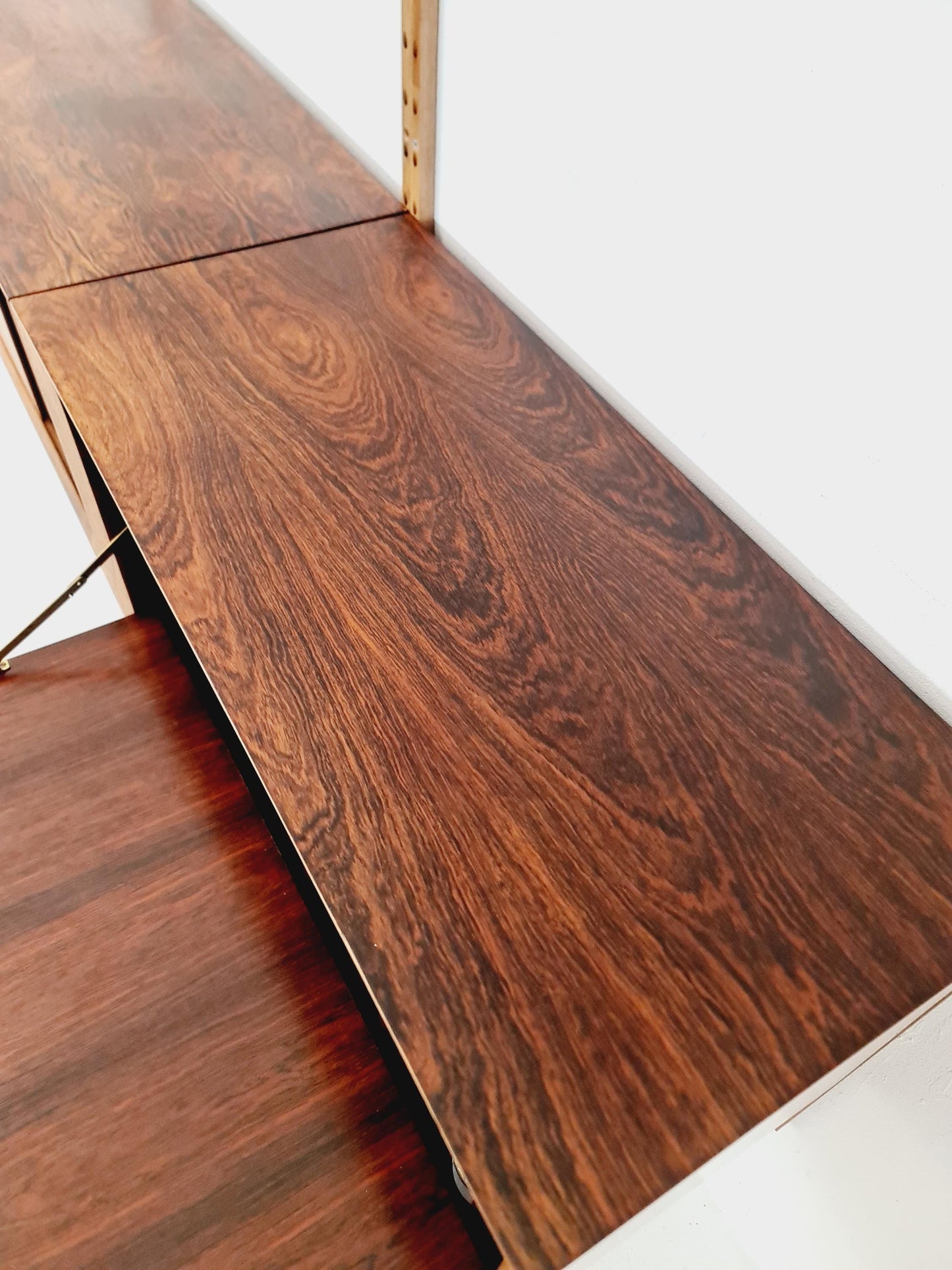 Mid century Danish rosewood Wall Unit with Bar Cabinet by Poul Cadovius for Cado, Denmark, 1960s