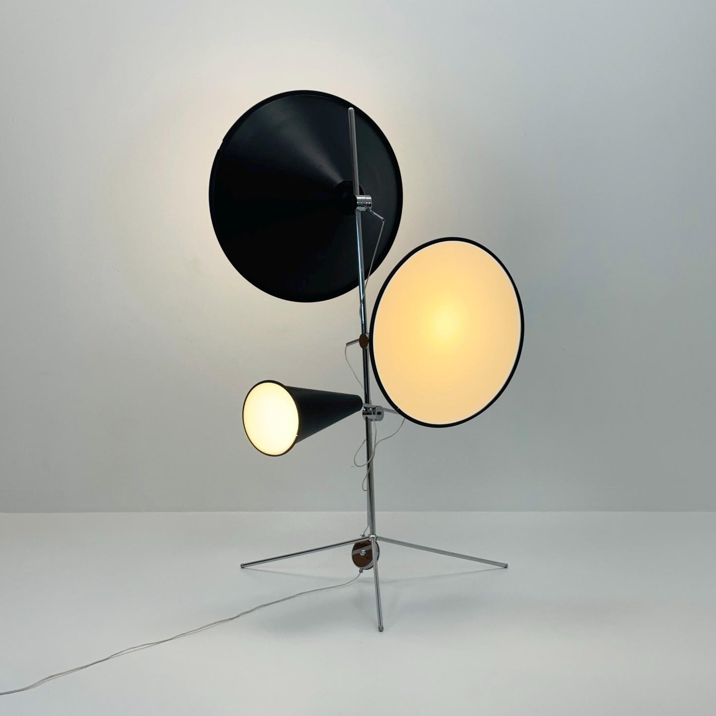 Designer Con Tripod floor lamp by Tom Dixon England