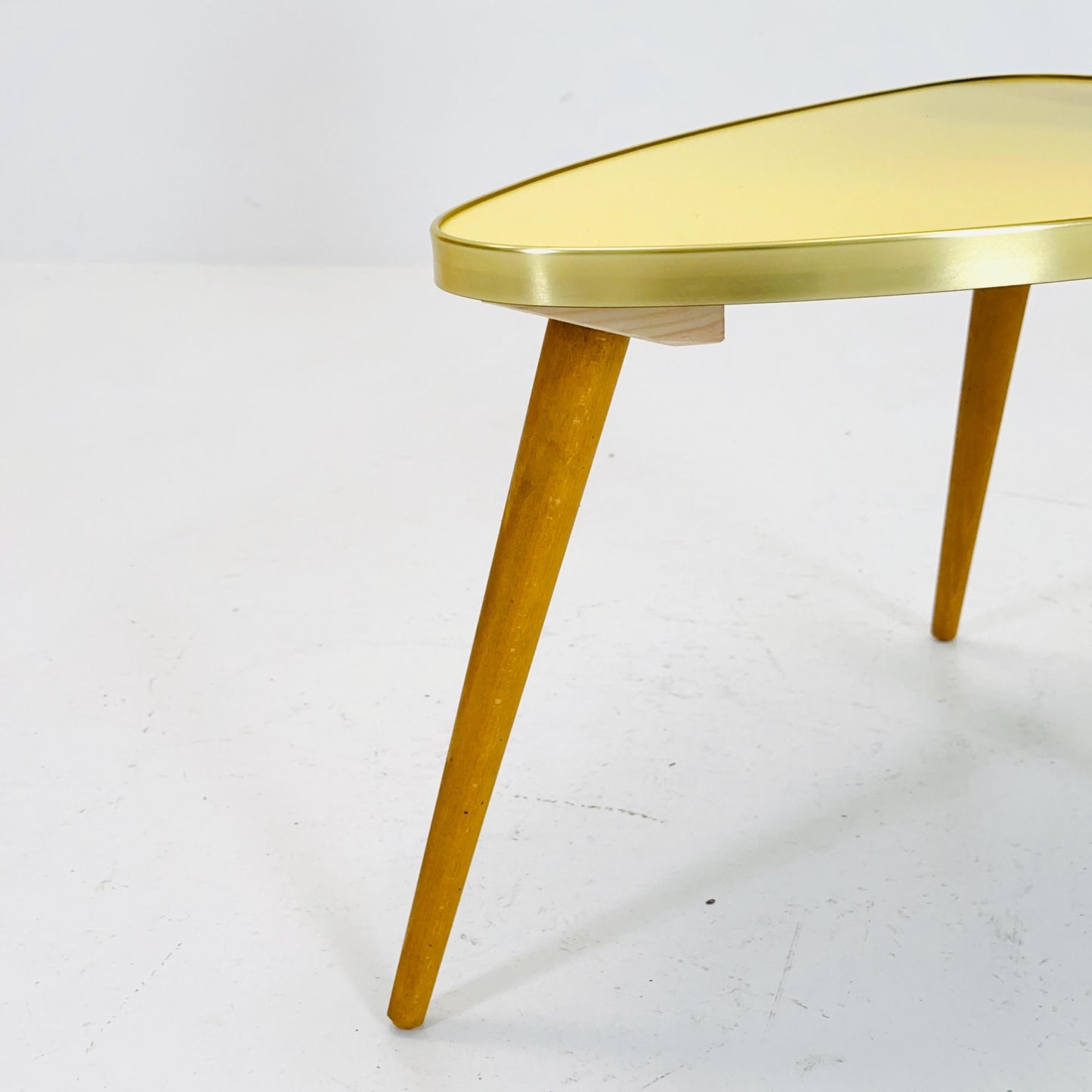 BIG German Plant Stand, Colorful Vintage Mid-Century Minimalist Indoor Plant Stand Side Table Retro table