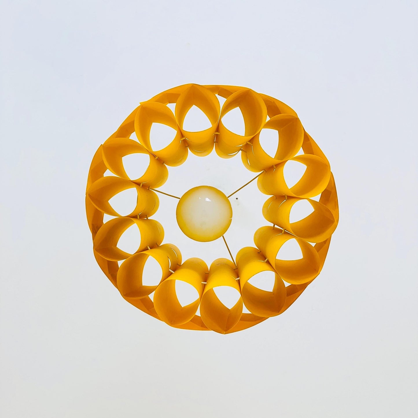 Butterfly pendant lamp, designed in 1968 by the Danish designer Lars Schiøler for Hoyrup Denmark