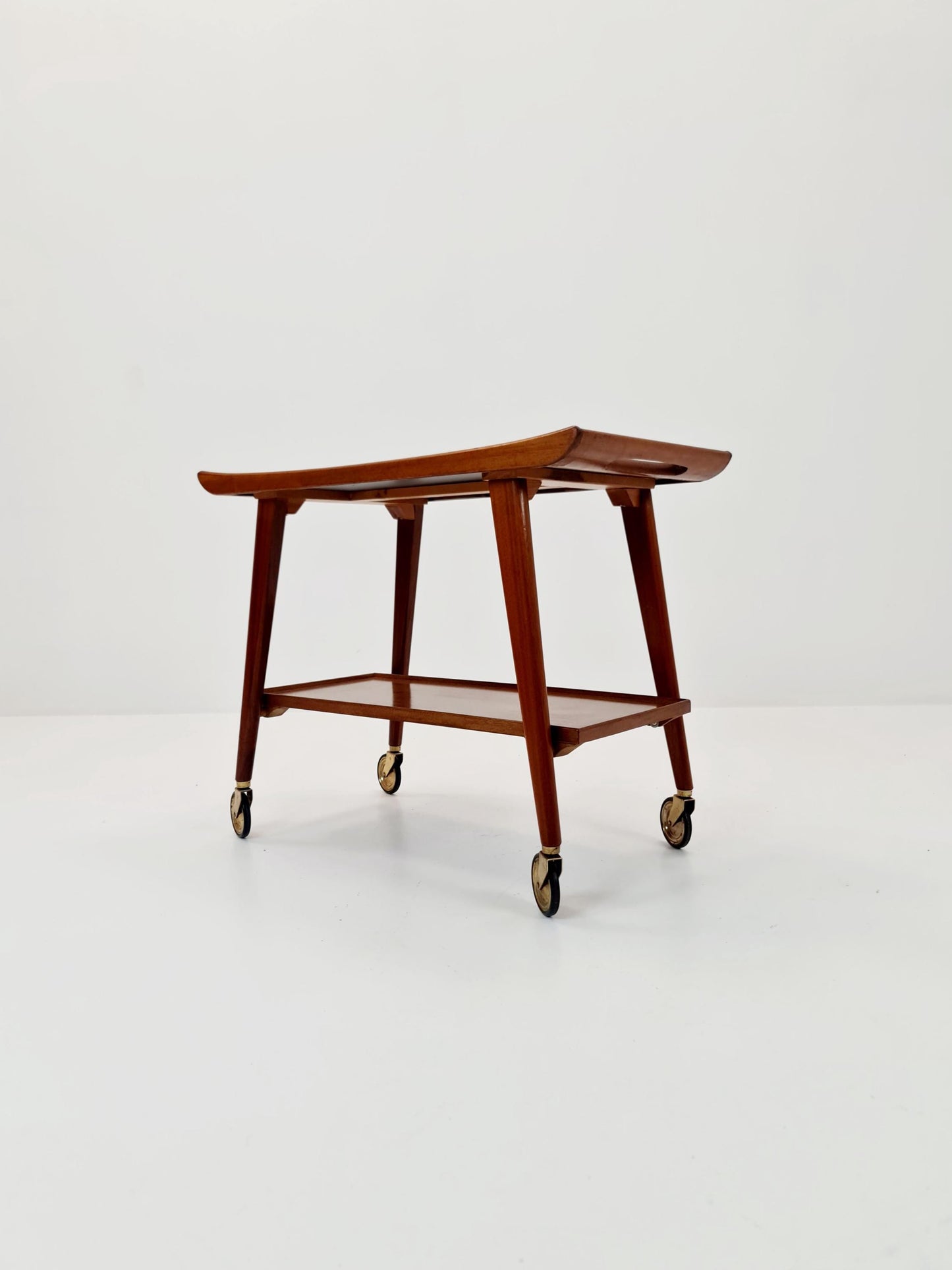 Original german vintage trolley mid century german design bar cart For Opal from the 1950s