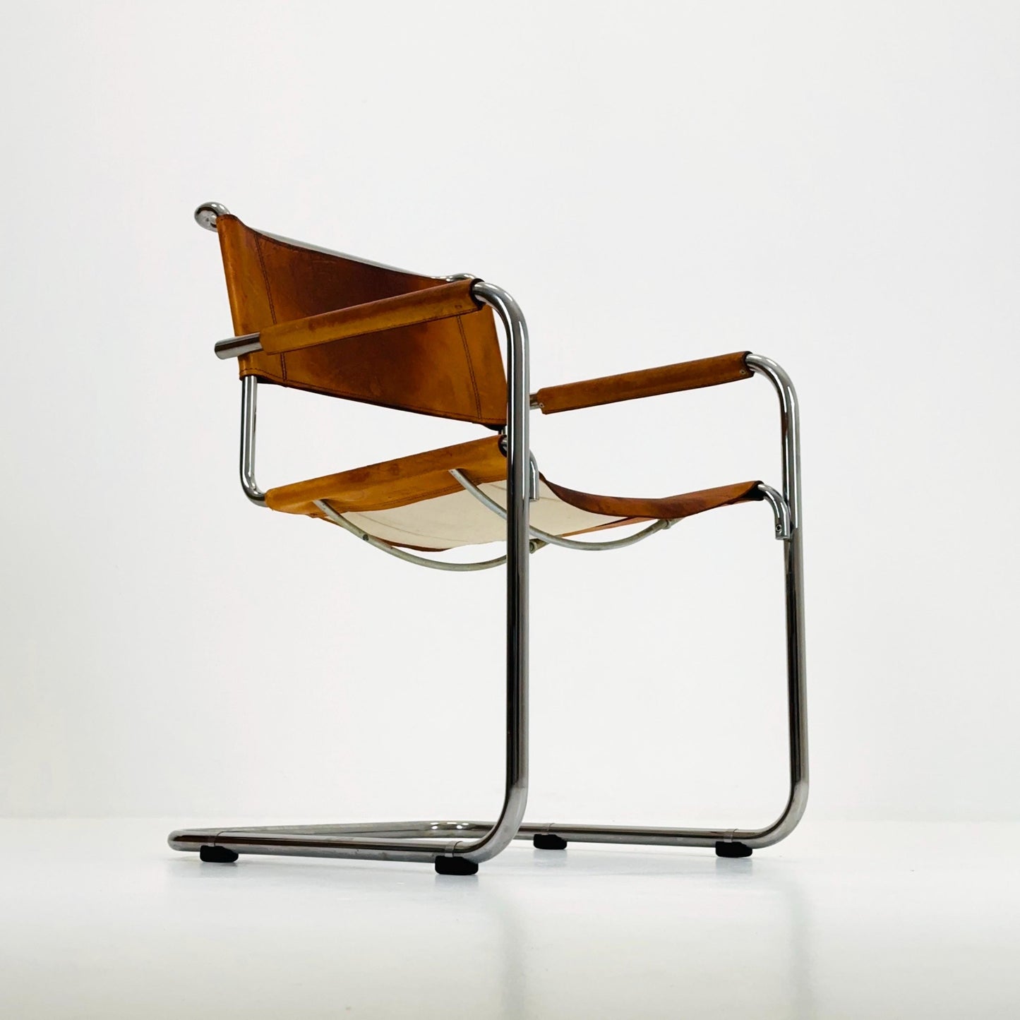 Mid Century Tublar S34 armchair by Mart Stam and Marcel Breuer for Thonet 1980s