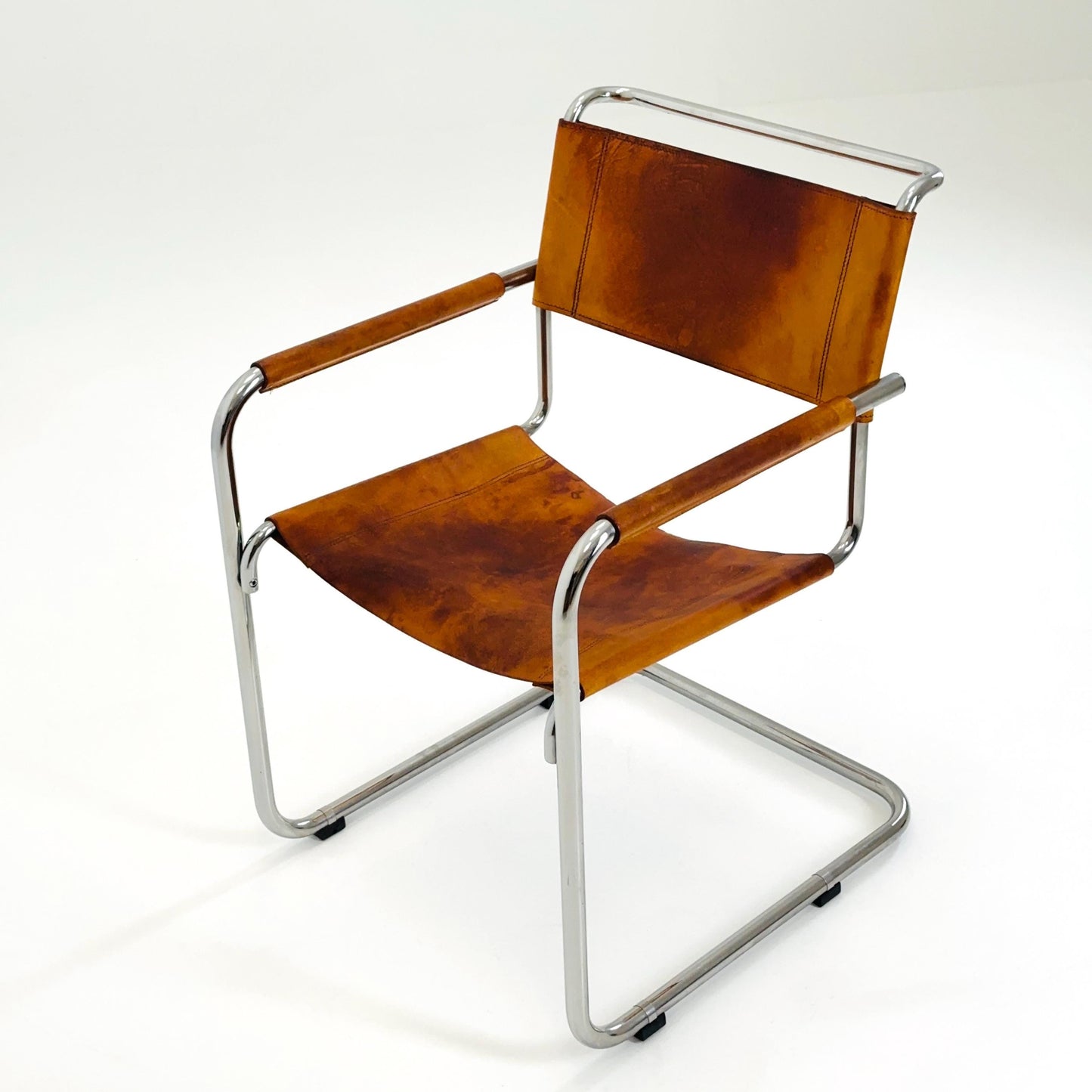 Mid Century Tublar S34 armchair by Mart Stam and Marcel Breuer for Thonet 1980s