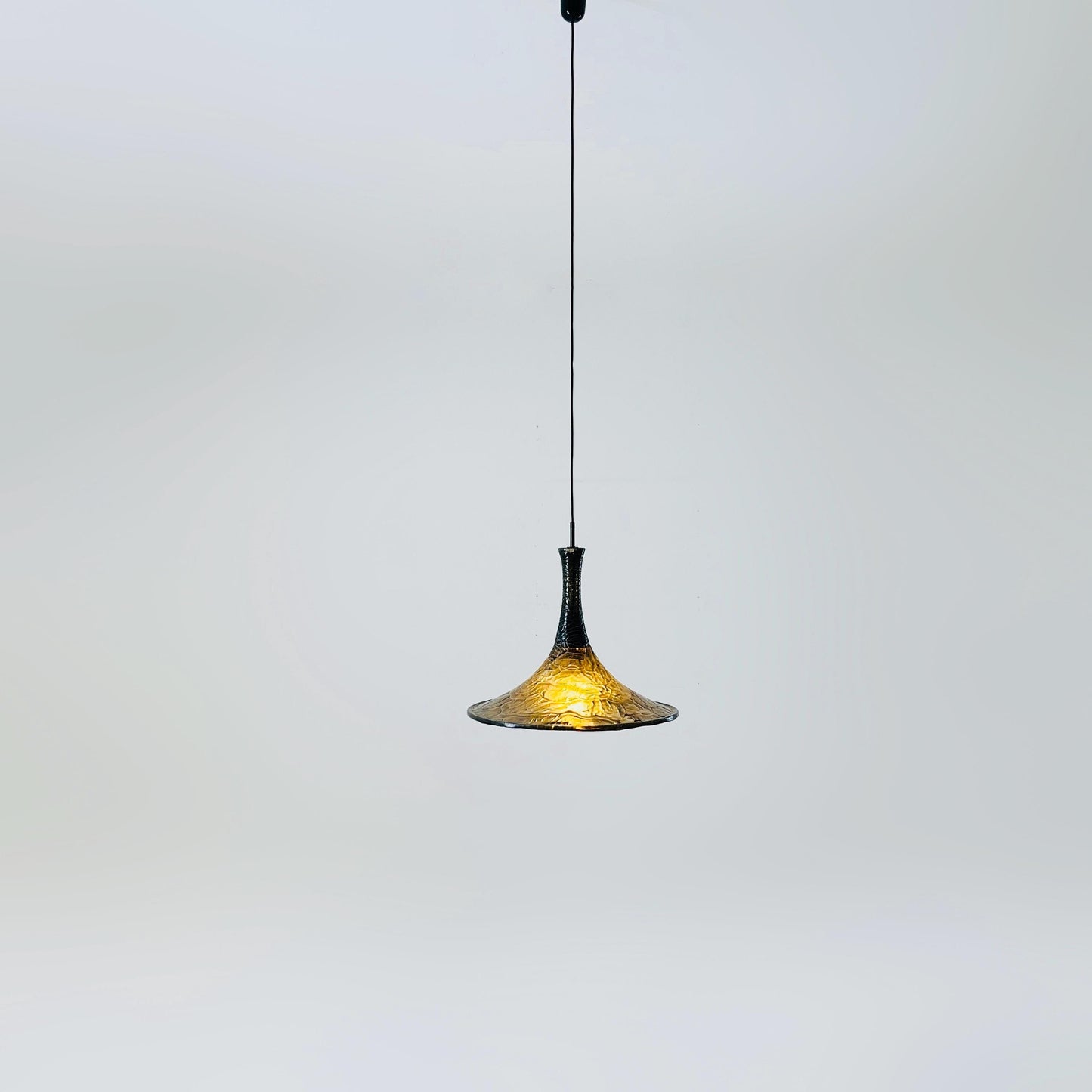 Mid century modern pendant lamp for Kaiser Leuchten Germany 1970s