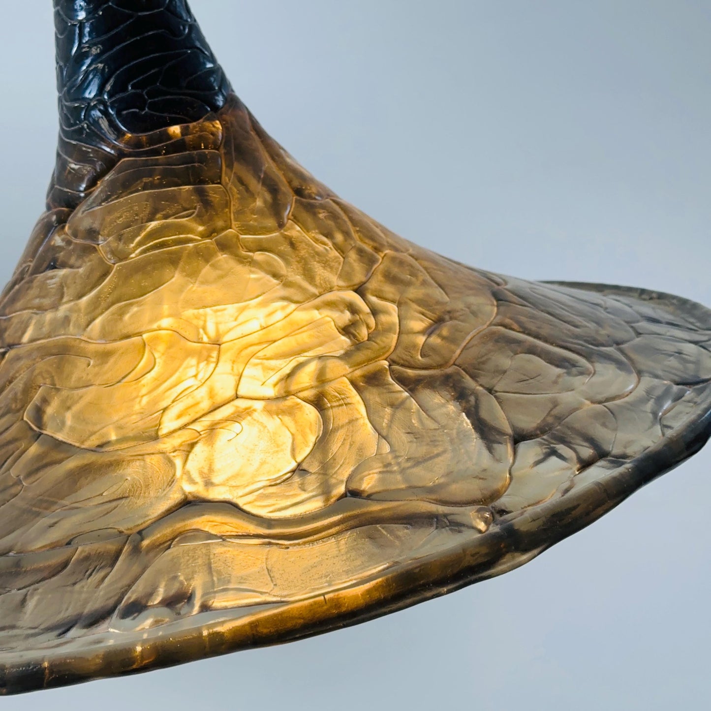 Mid century modern pendant lamp for Kaiser Leuchten Germany 1970s
