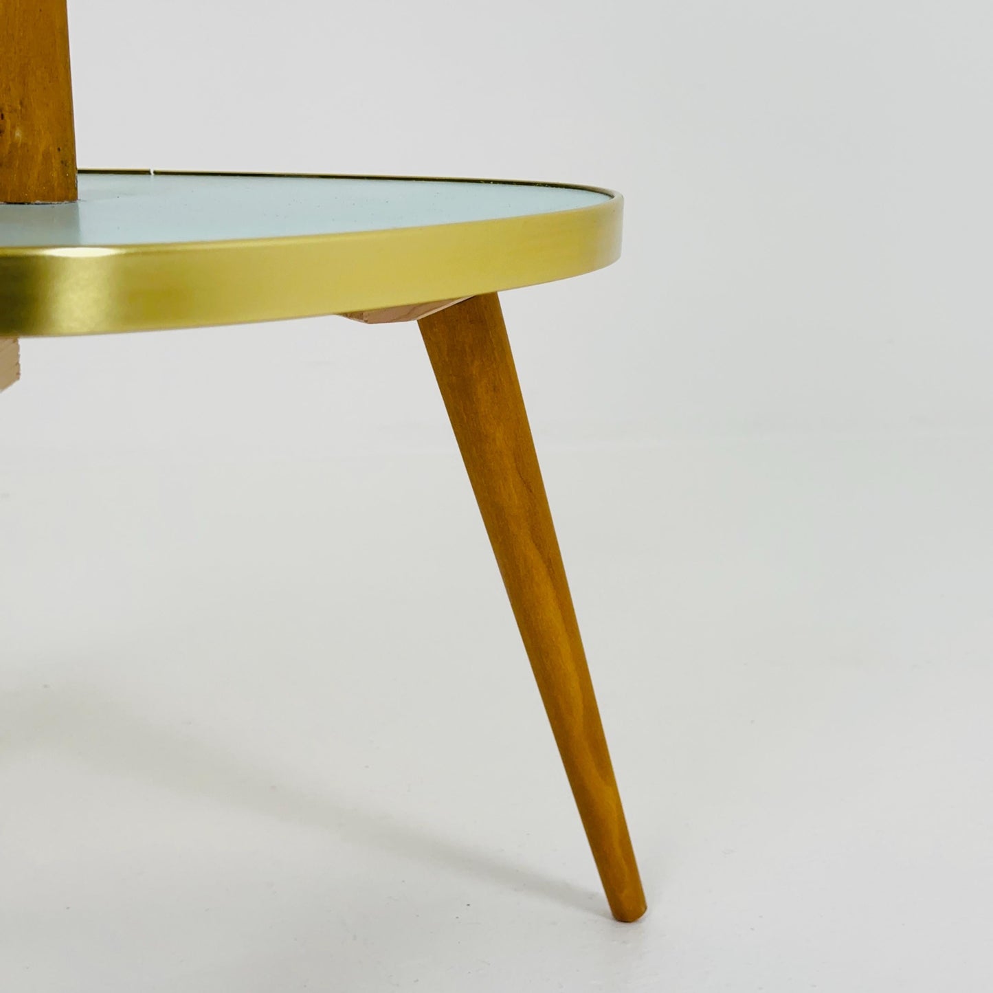 BIG German Plant Stand, Colorful Vintage Mid-Century Minimalist Indoor Plant Stand Side Table Retro flower table