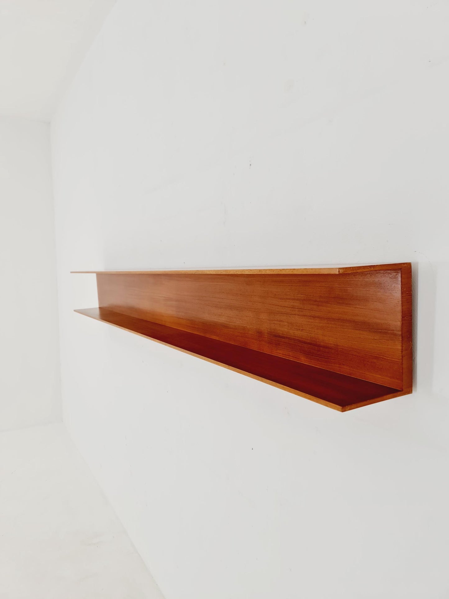 Long German Wilheilm Renz for Walter Renz hanging shelf, 1960s