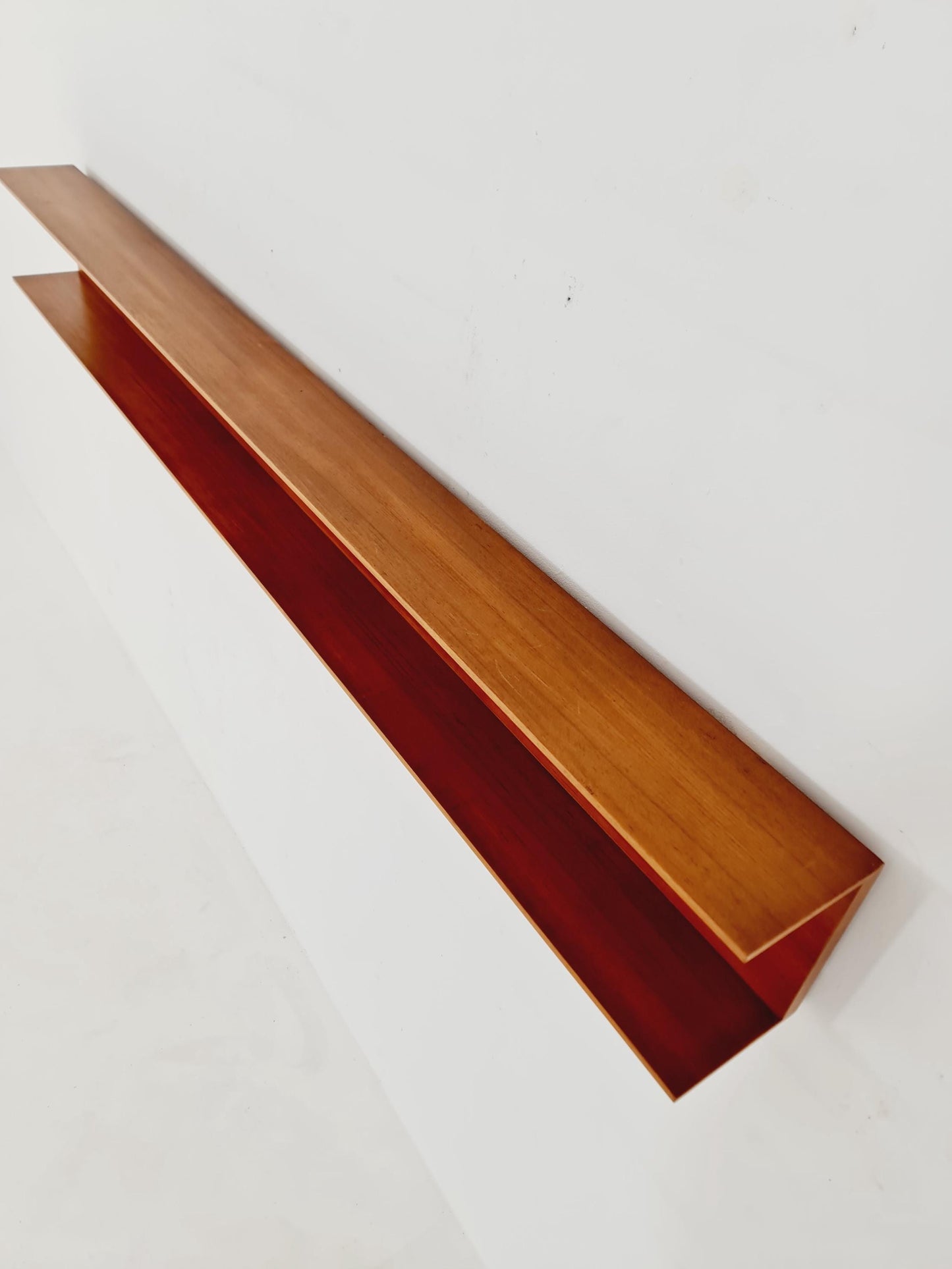 Long German Wilheilm Renz for Walter Renz hanging shelf, 1960s