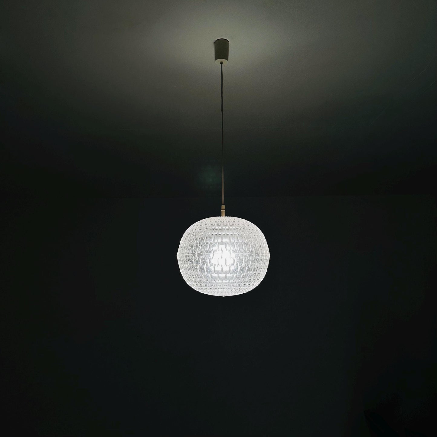 Mid century Spaceage Buggling Diamond lamp by Aloys Gangkofner for Erco, 1970s