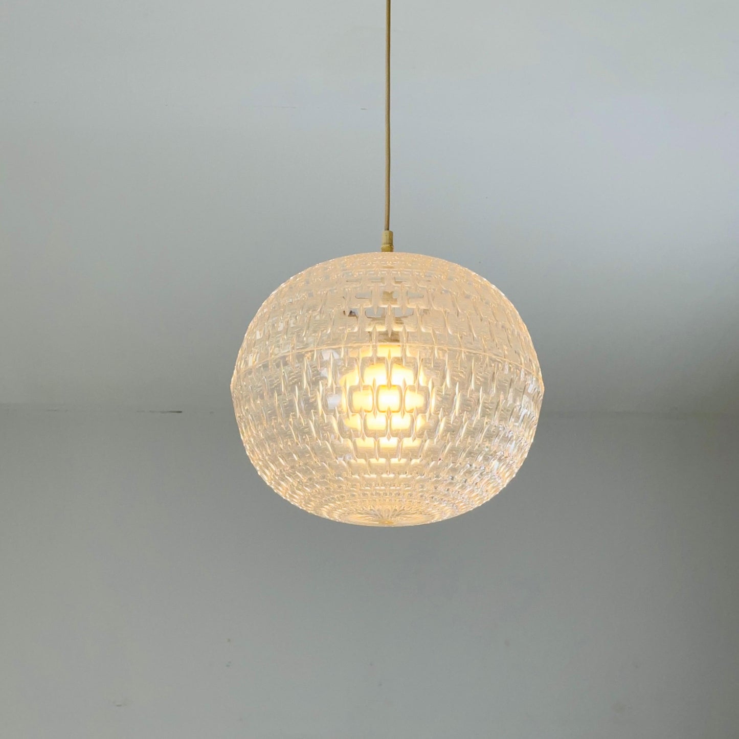 Mid century Spaceage Buggling Diamond lamp by Aloys Gangkofner for Erco, 1970s