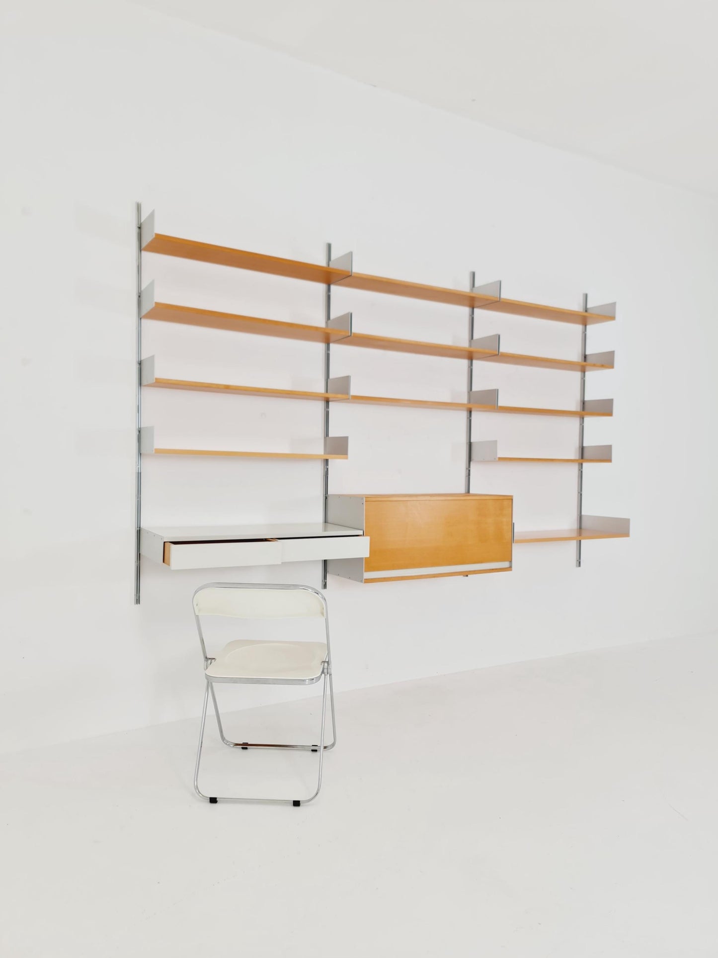 Rare Vintage shelving Unit "606", Dieter Rams for Vitsœ, 1950s