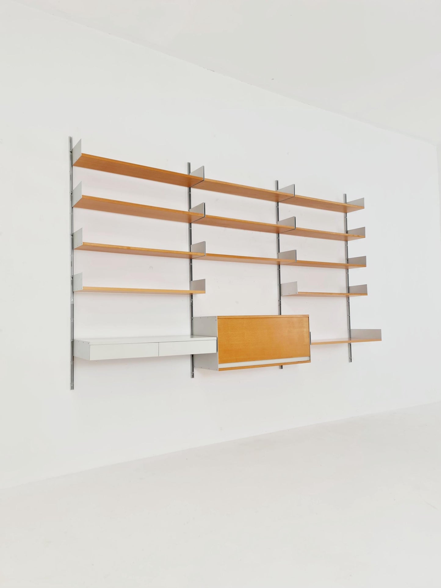 Rare Vintage shelving Unit "606", Dieter Rams for Vitsœ, 1950s