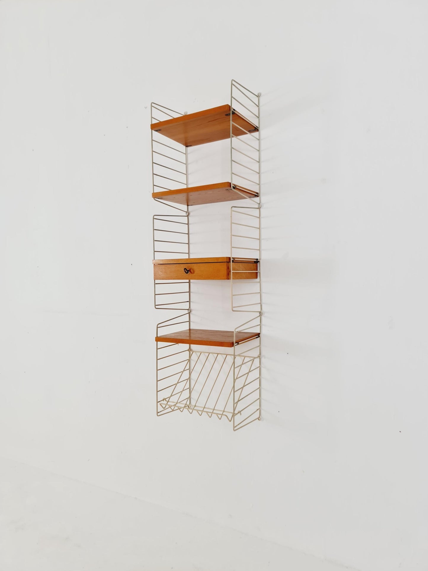 original Shelf system vintage from string (Stockholm) shelf the ladder shelf string 1960s