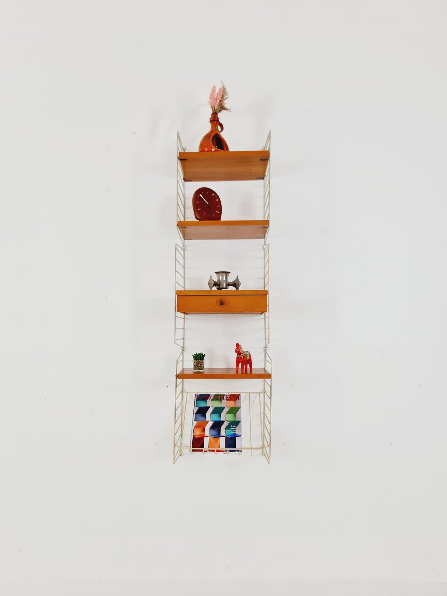 original Shelf system vintage from string (Stockholm) shelf the ladder shelf string 1960s