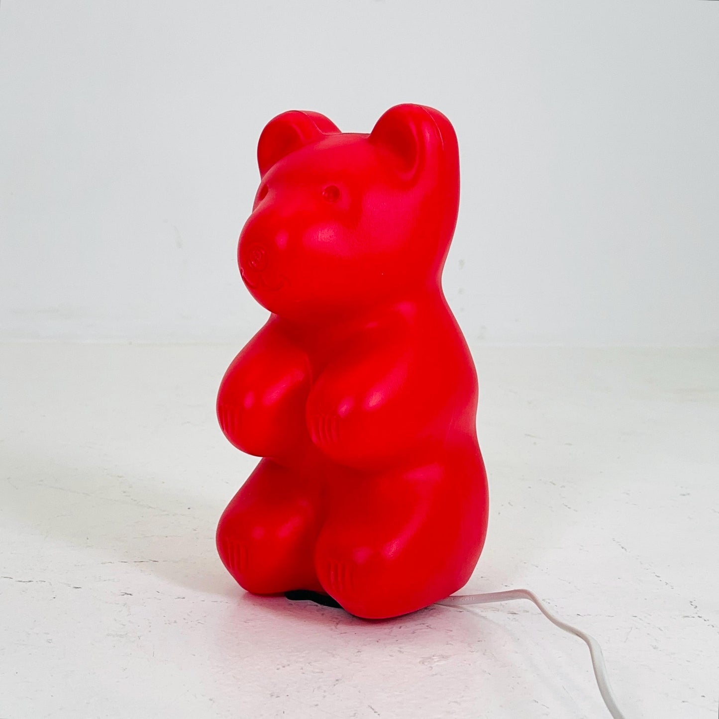 Space age retro teddy bear table lamp by Heico Germany 1980s