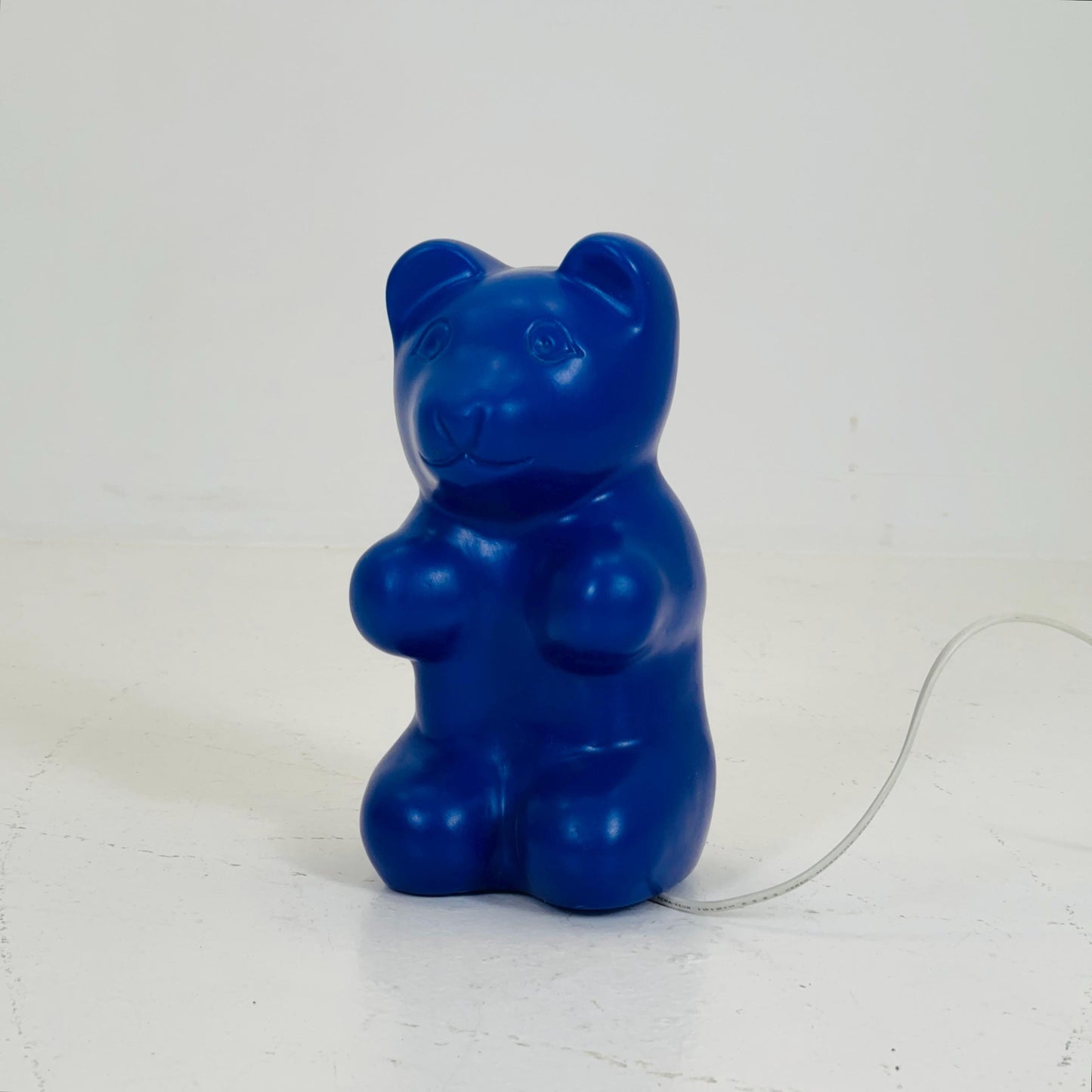 Space age retro teddy bear table lamp by Heico Germany 1980s