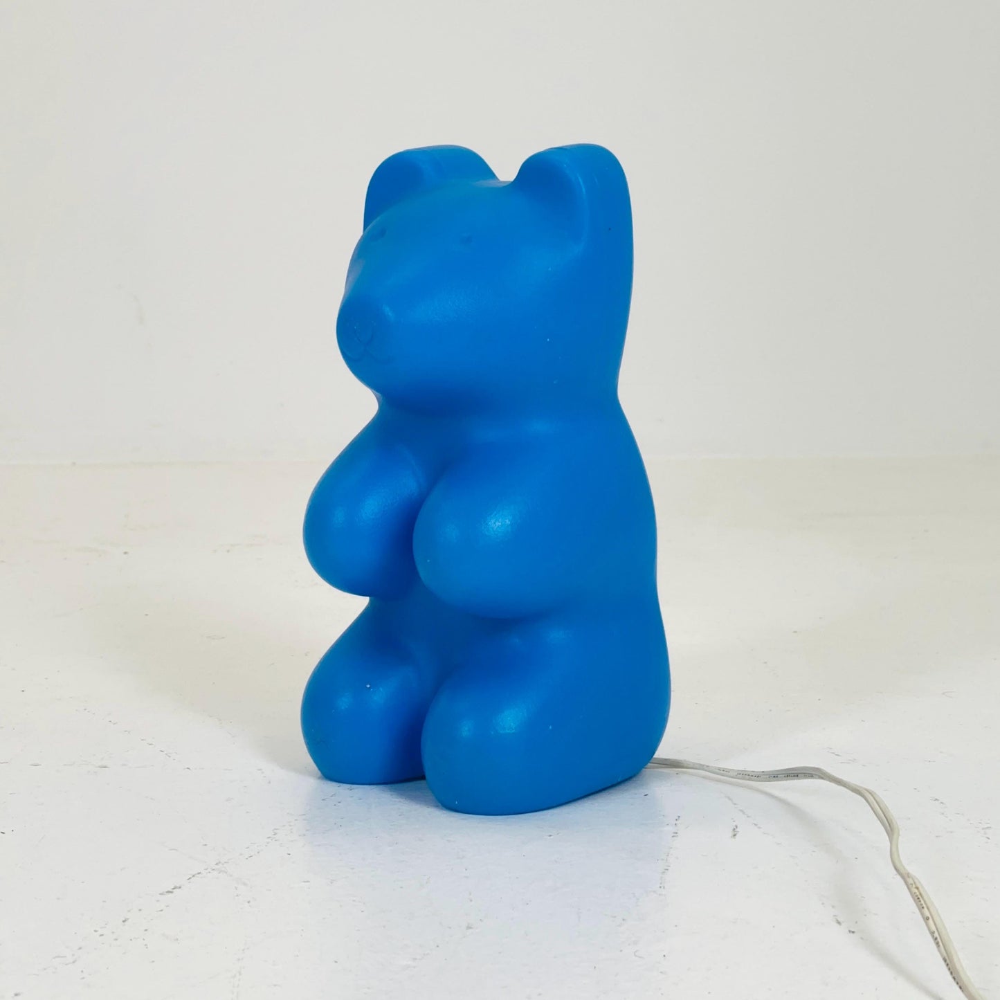 Space age retro teddy bear table lamp by Heico Germany 1980s