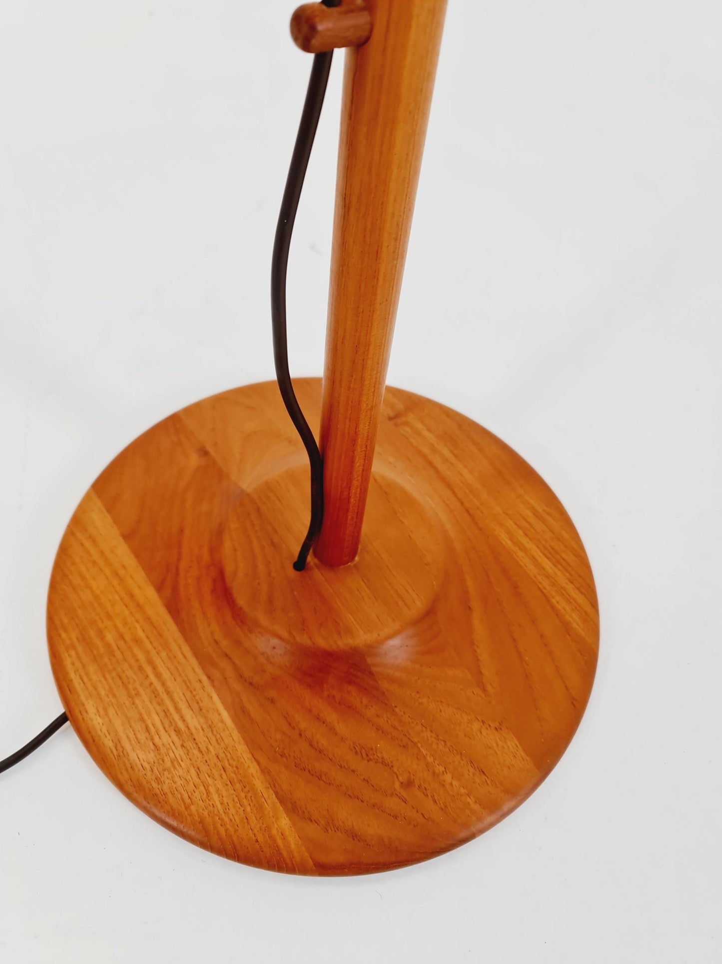 Vintage Danish Teak floor lamp by DOMUS 1970s