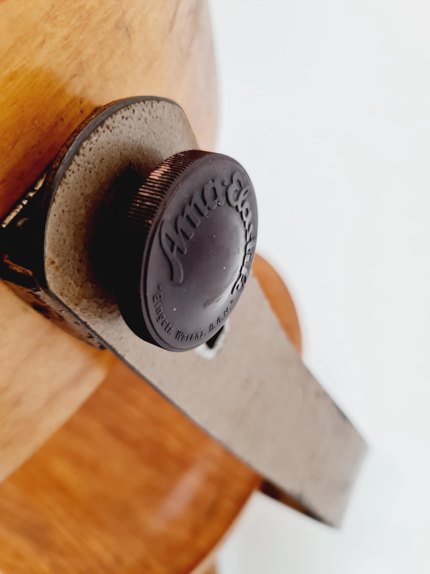 Bauhaus swivel office chair in solid wood By Ama Elastik Modell 325 ,1930s