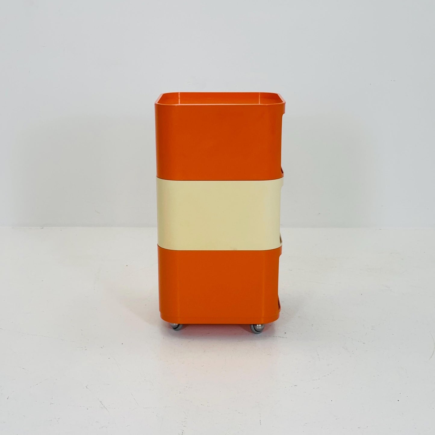 Componibili Square 3 parts serving trolley by Anna Castelli for Kartell - Italy 1960s