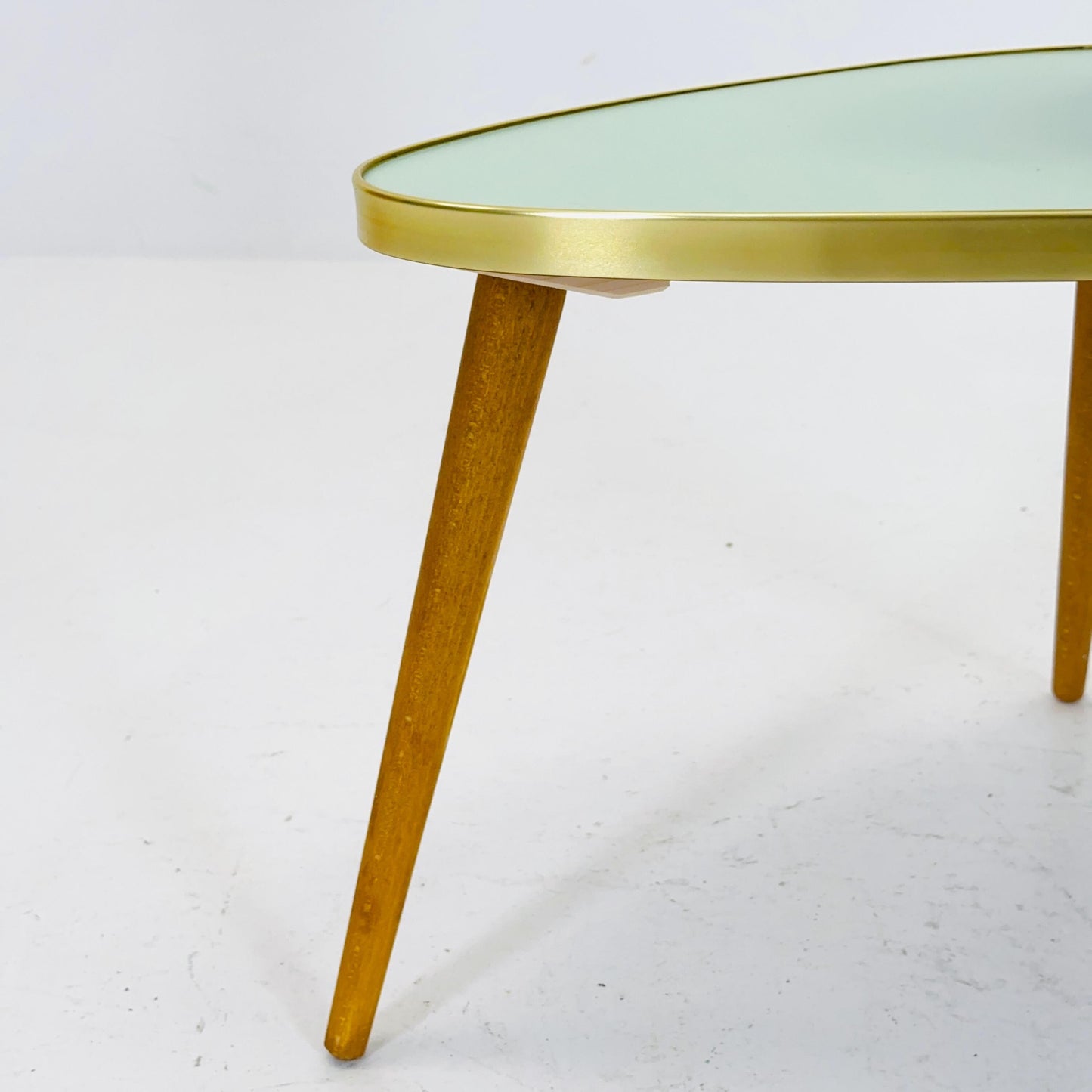 BIG German Plant Stand, Colorful Vintage Mid-Century Minimalist Indoor Plant Stand Side Table Retro table