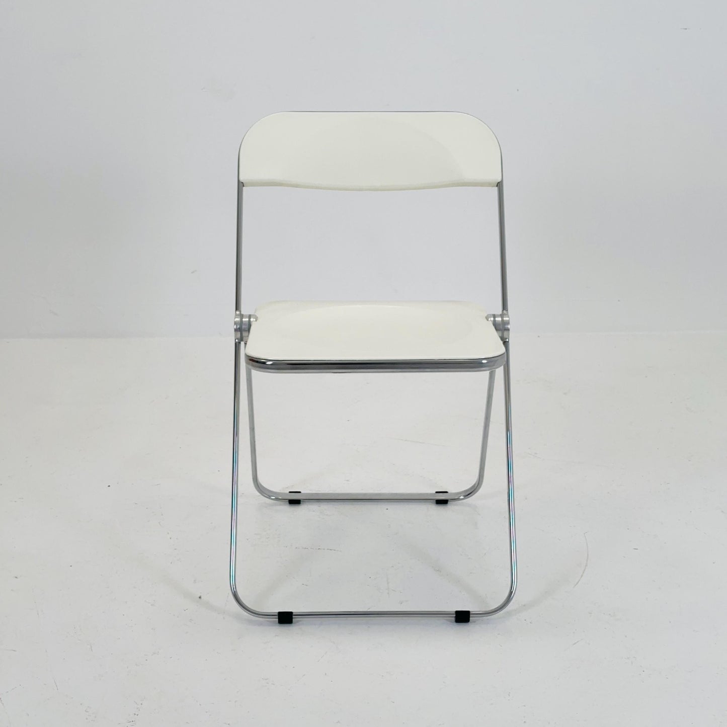 Vintage Italian Plia Folding Chair by Giancarlo Piretti for Castelli, 1970s