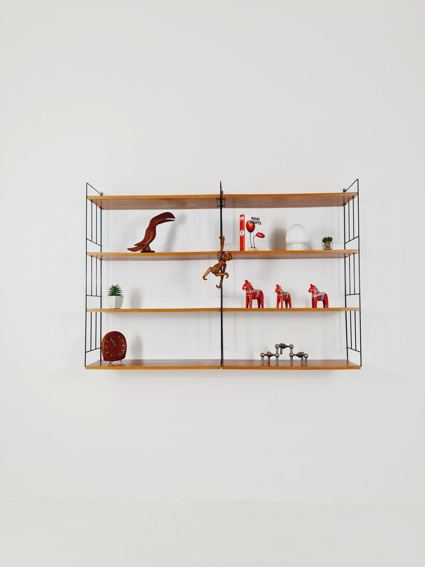 String shelf-system by WHB German Teak , 1950s