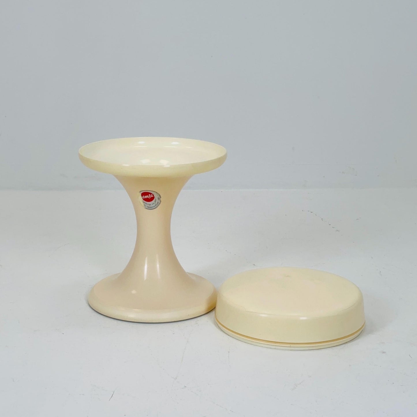 Emsa west Germany spaceage retro stool 1980s