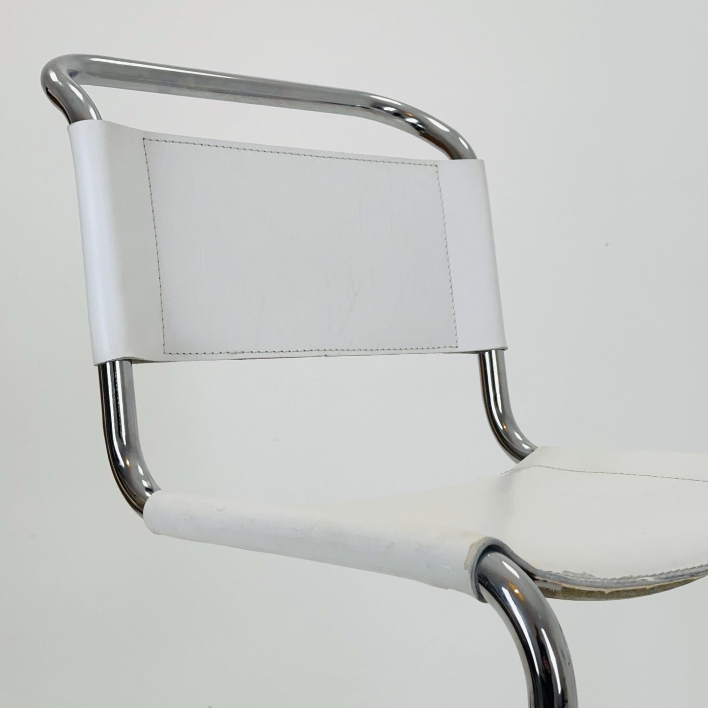 Set of 2 barstools model S39L by Mart Stam for Thonet 1980s