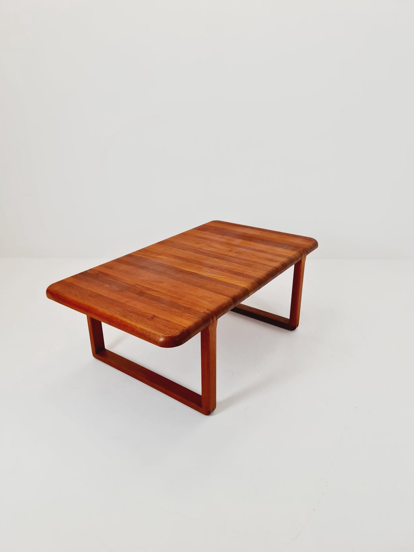 Danish Teak solid coffee table/ side table By Niels Bach for Randers Möbel, 1960s