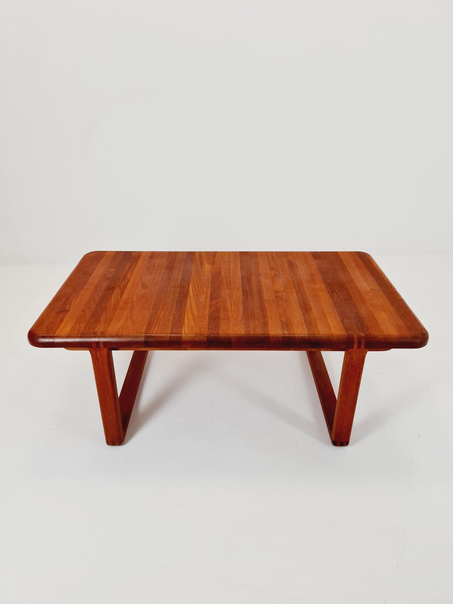 Danish Teak solid coffee table/ side table By Niels Bach for Randers Möbel, 1960s