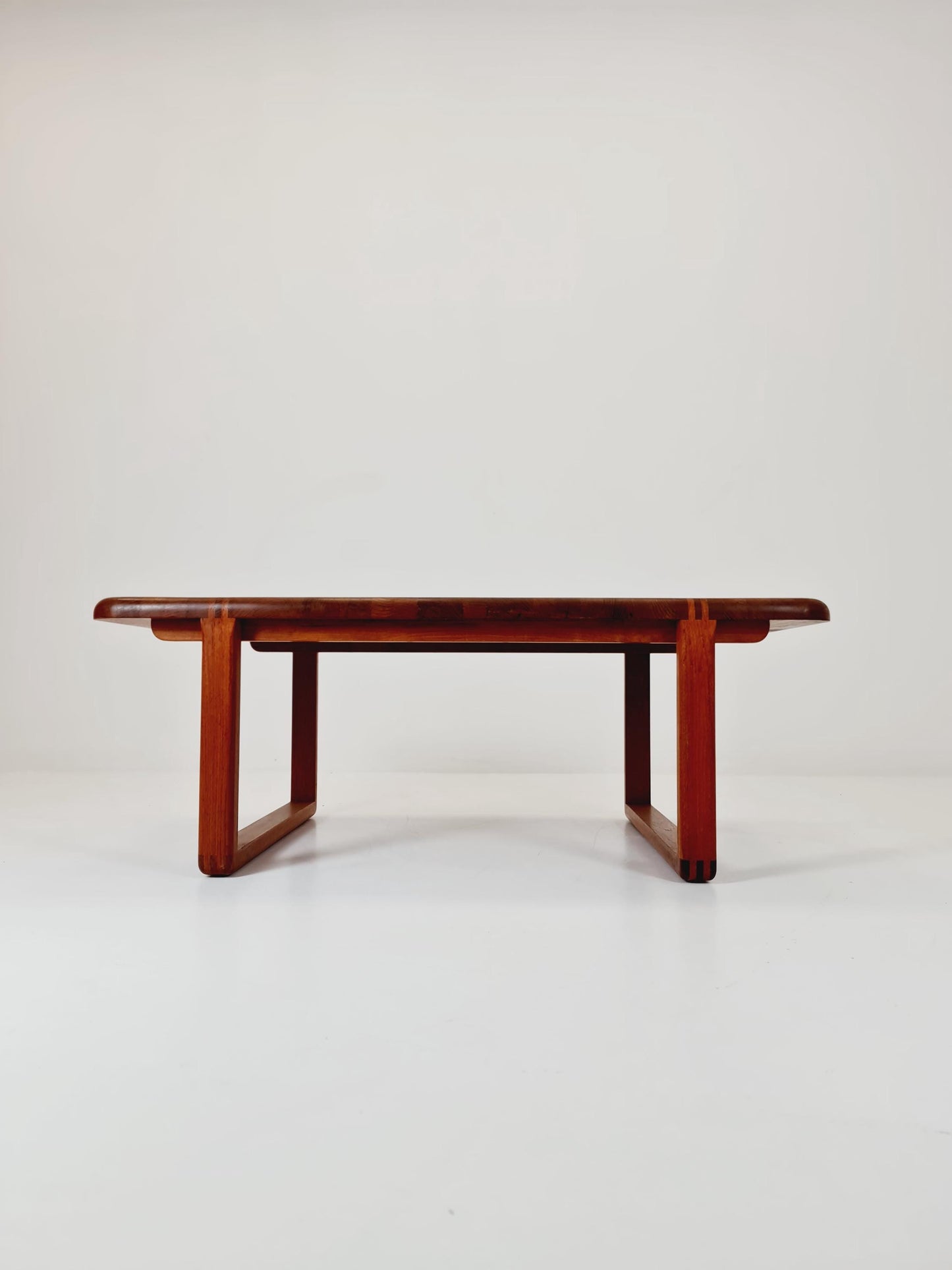 Danish Teak solid coffee table/ side table By Niels Bach for Randers Möbel, 1960s