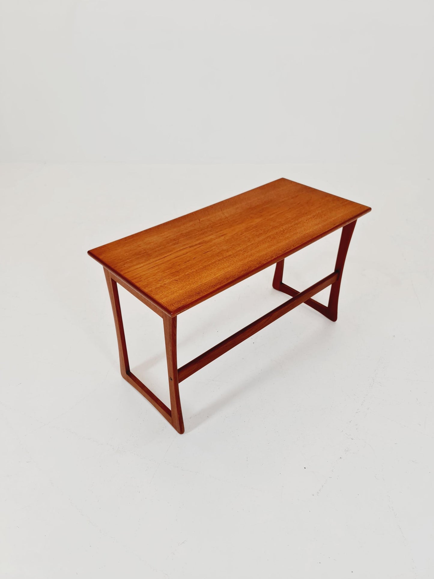 Midcentury Danish teak coffee side table, 1960s