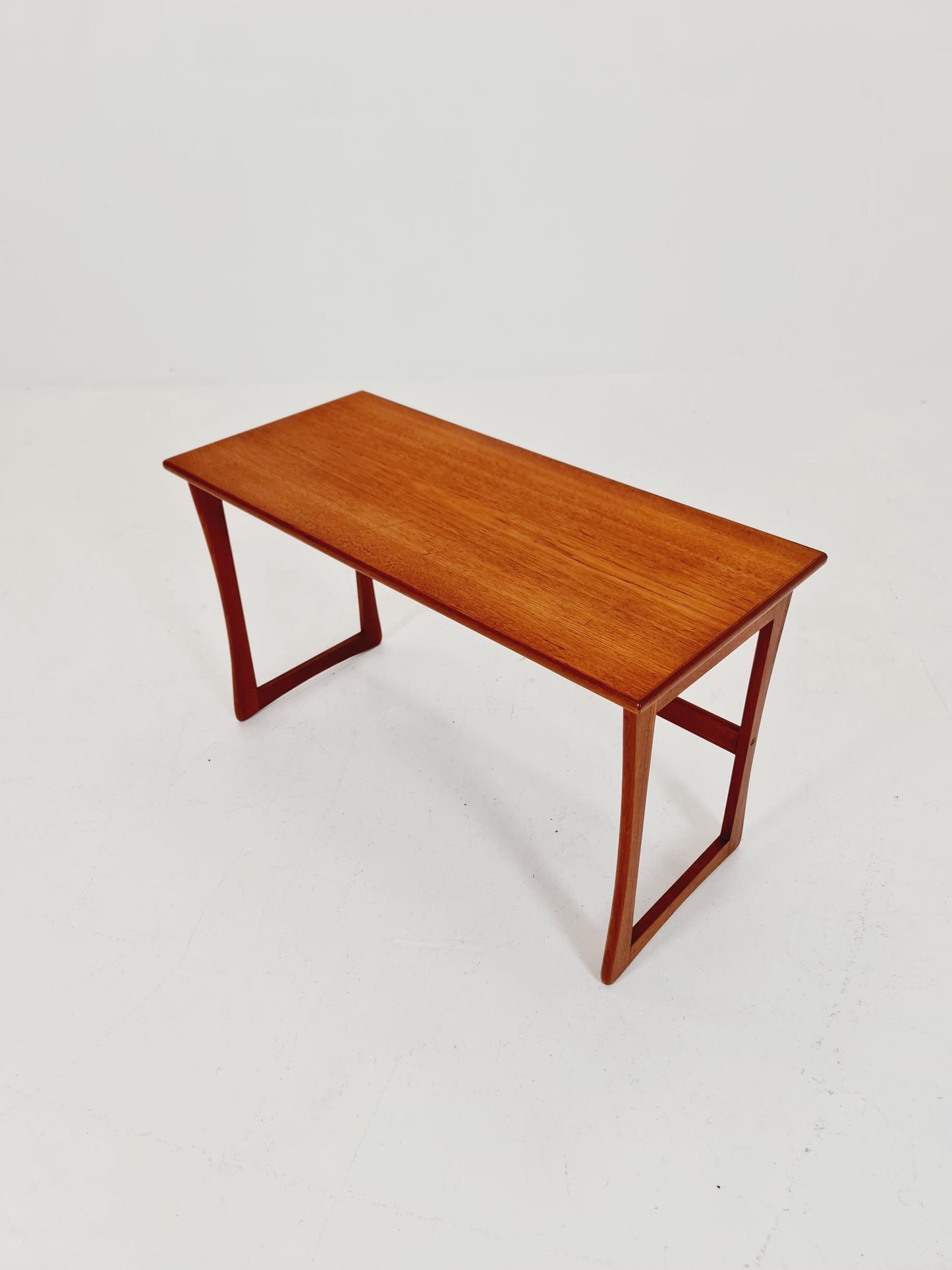 Midcentury Danish teak coffee side table, 1960s