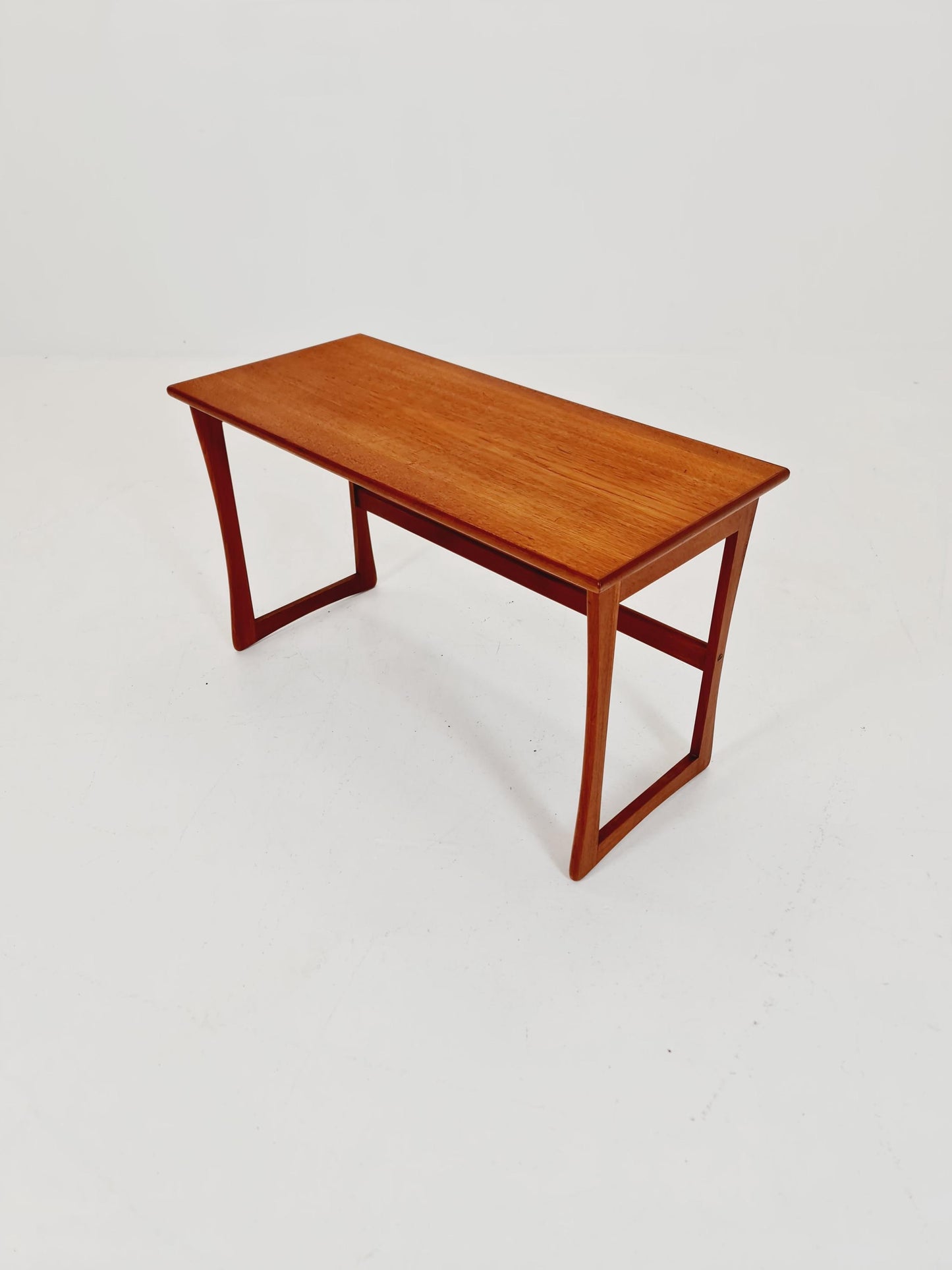 Midcentury Danish teak coffee side table, 1960s