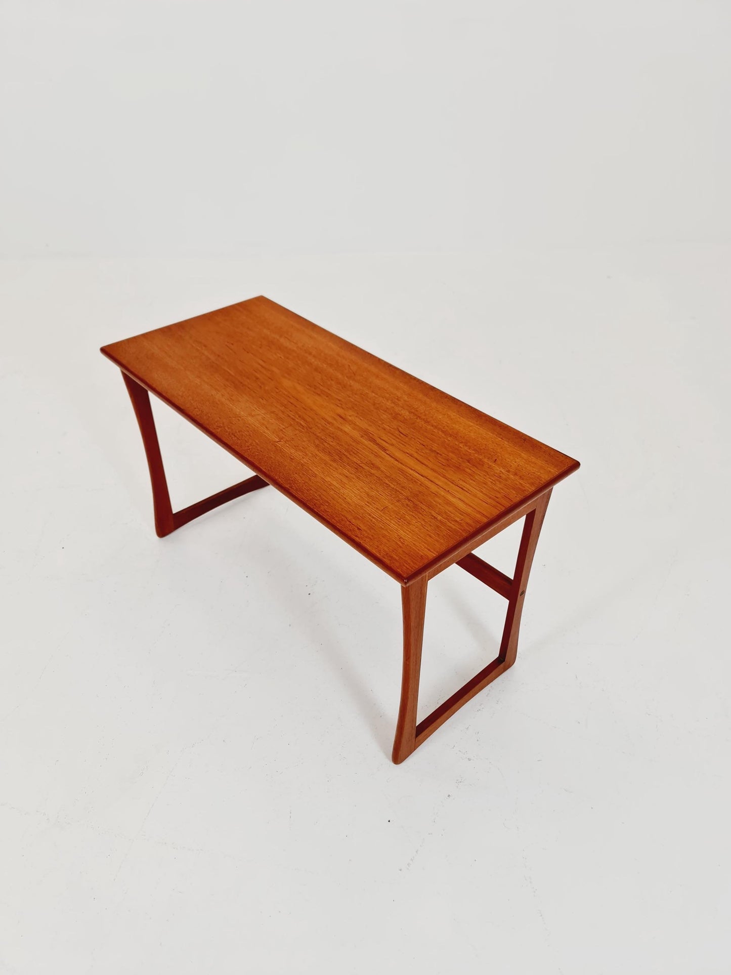 Midcentury Danish teak coffee side table, 1960s