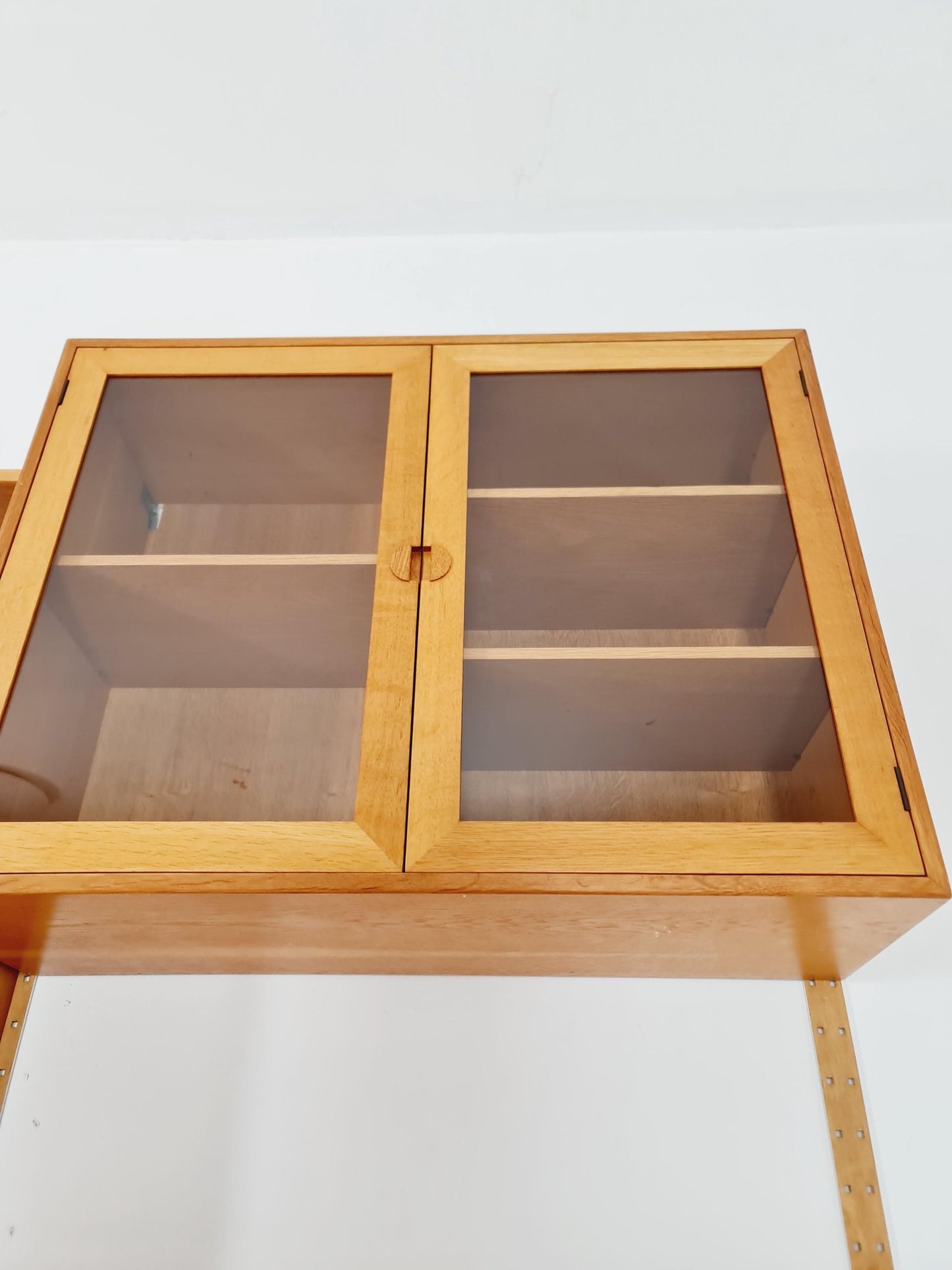Danish modern modular Oak shelving system by Hansen & Guldborg Mobler, Denmark, 1960s