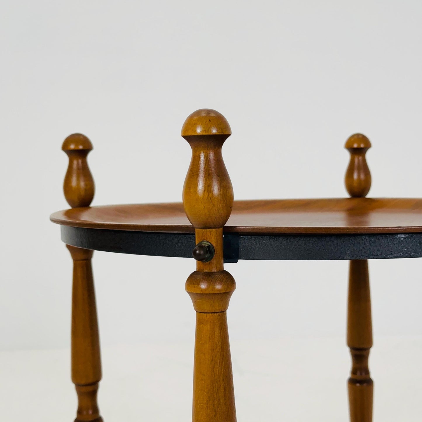 Mod century Modern Danish Round Teak Side table - 1960s