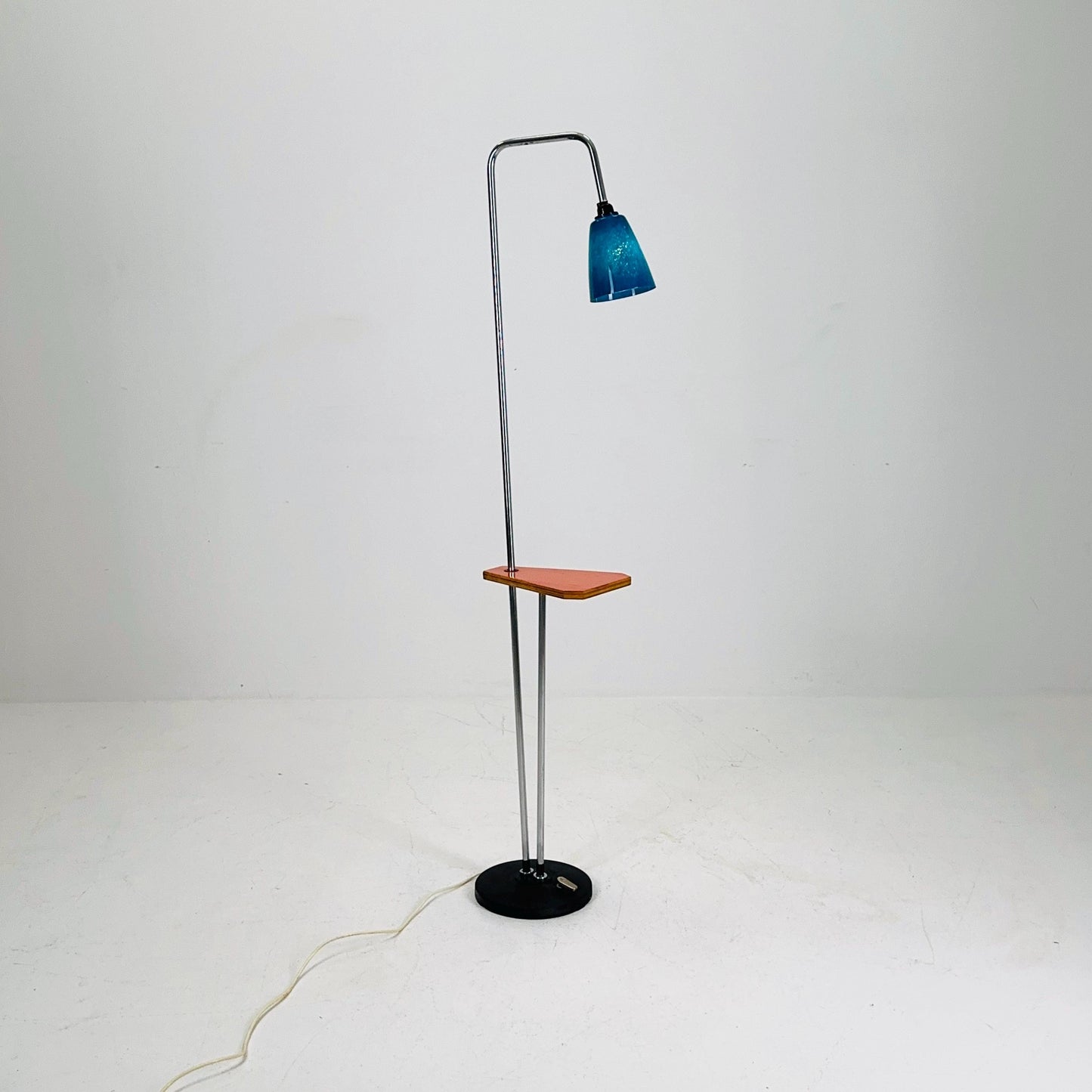 Mid Century Floor lamp Expo 58 by Josef Hůrka Društvo Lidokov Czechoslovakia 1960s