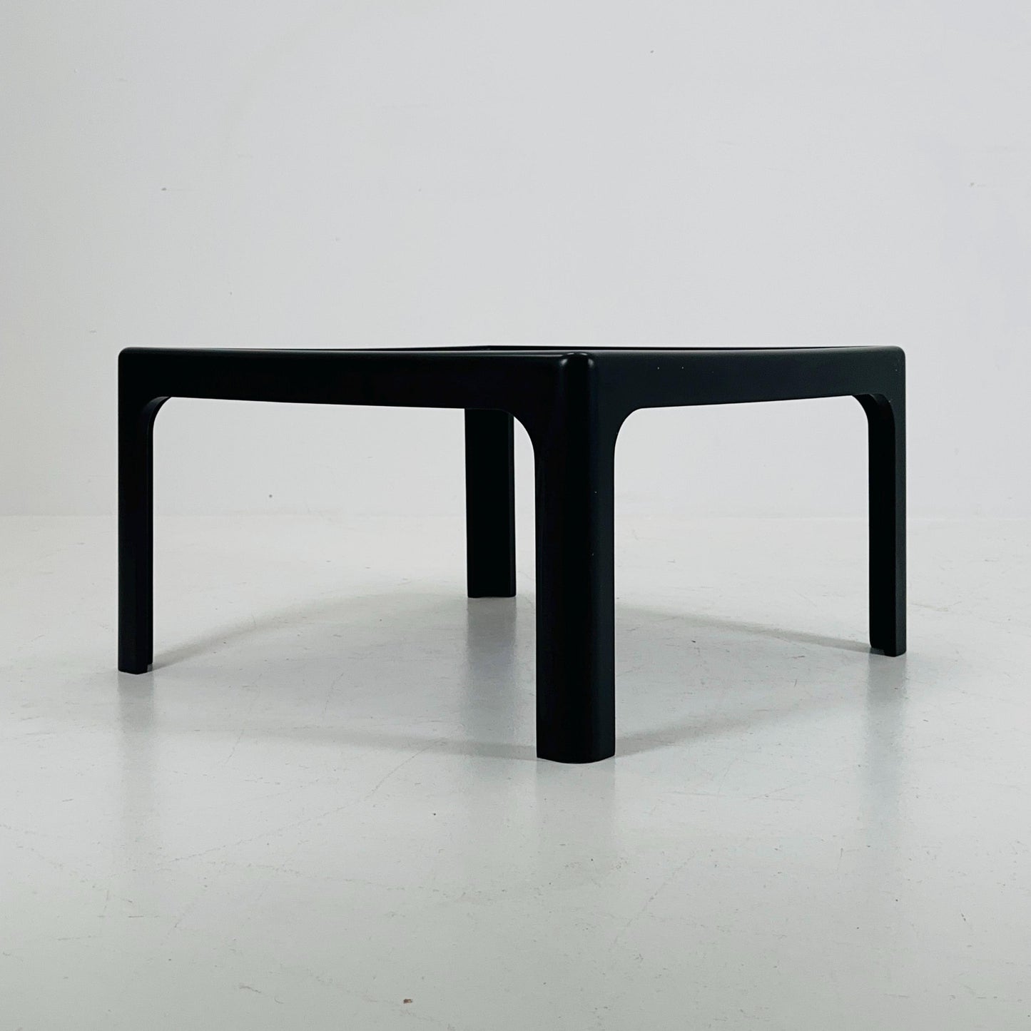Mid Century Square MOD acrylic coffee table by Poschinger Pur-Möbel Germany 1970s