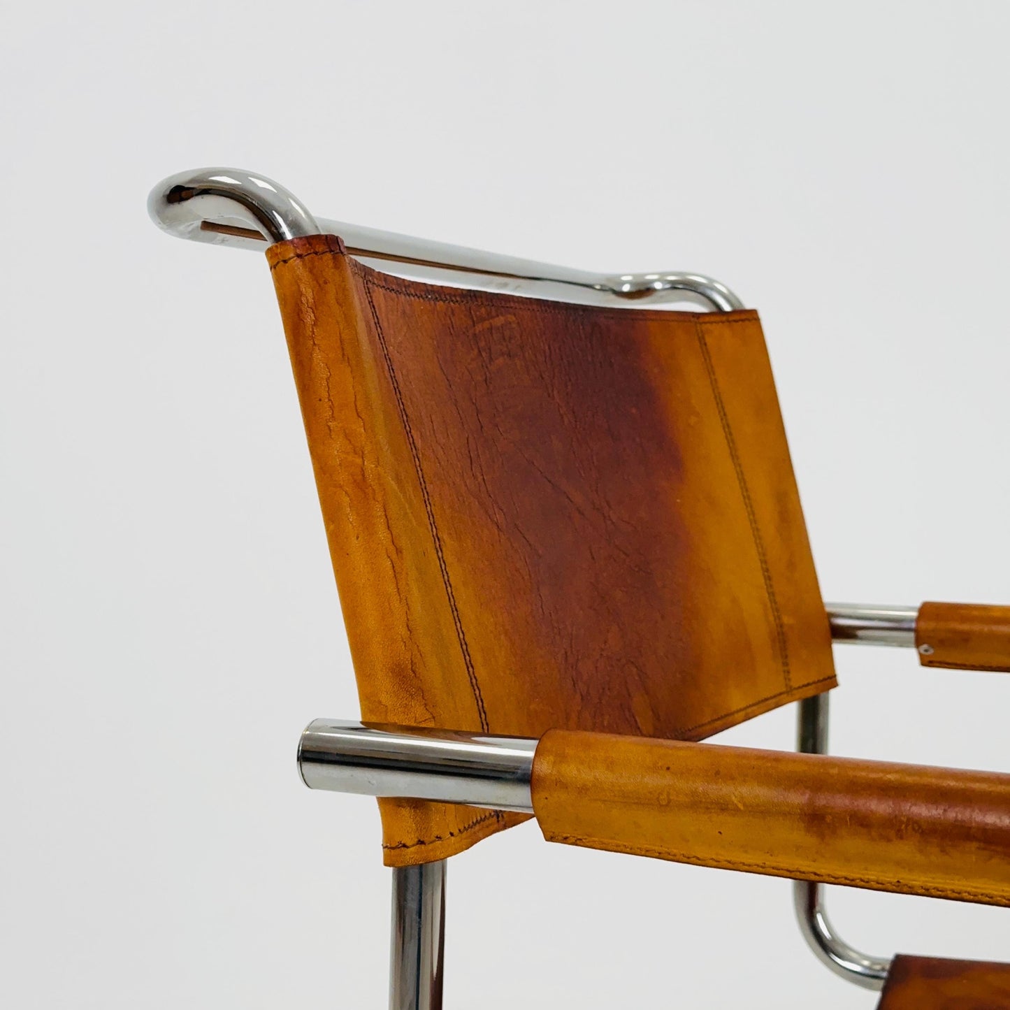 Mid Century Tublar S34 armchair by Mart Stam and Marcel Breuer for Thonet 1980s