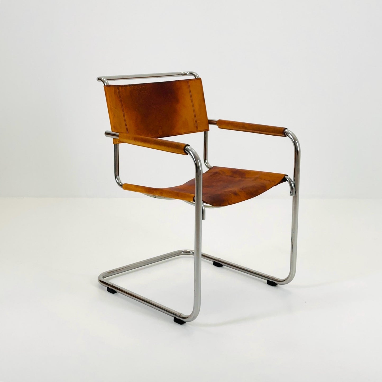 Mid Century Tublar S34 armchair by Mart Stam and Marcel Breuer for Thonet 1980s