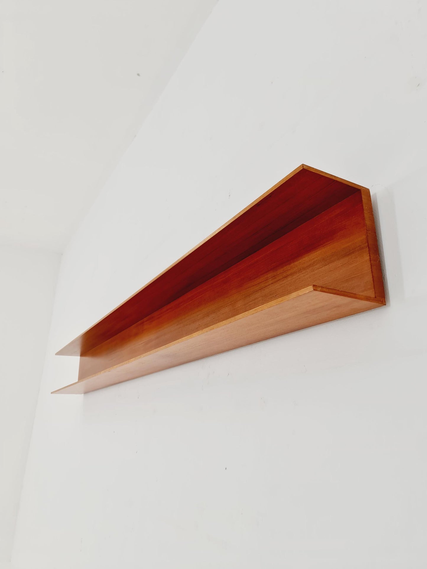 Long German Wilheilm Renz for Walter Renz hanging shelf, 1960s