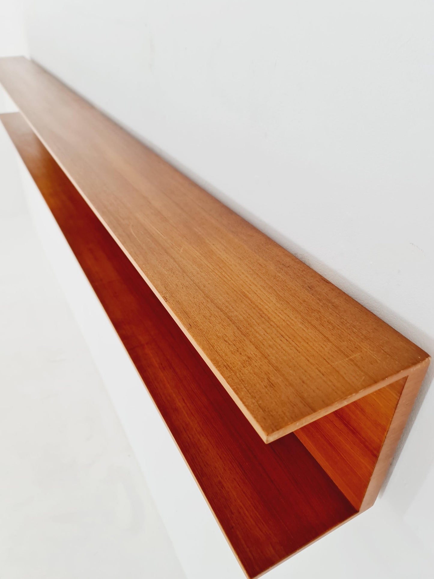 Long German Wilheilm Renz for Walter Renz hanging shelf, 1960s