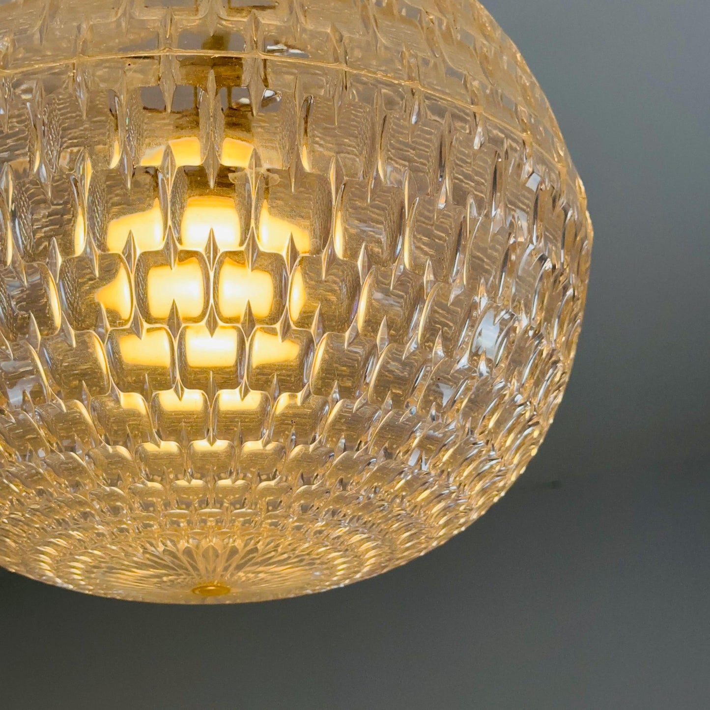 Mid century Spaceage Buggling Diamond lamp by Aloys Gangkofner for Erco, 1970s