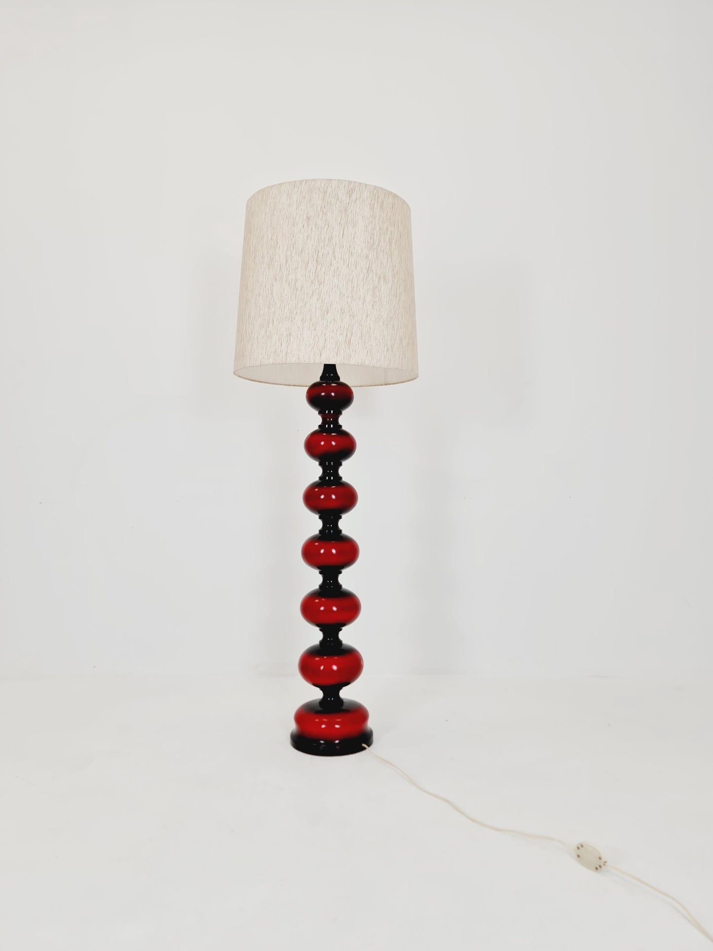 Rare Midcentury Ceramic German floor lamp by Kaiser Leuchten , 1960s
