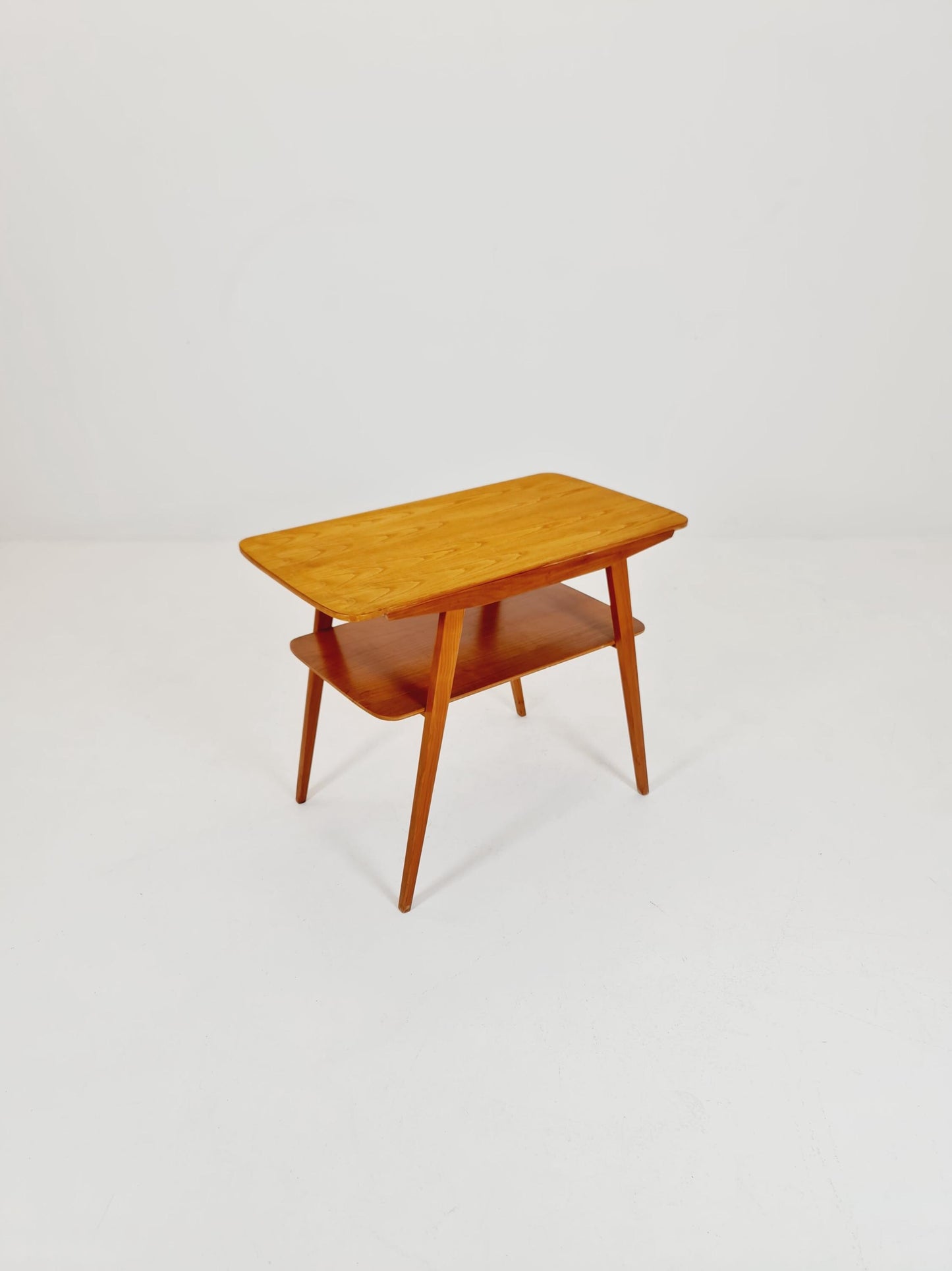 German Mid century Ash Coffe table, side tables by Else Möbelfabrik, 1960s