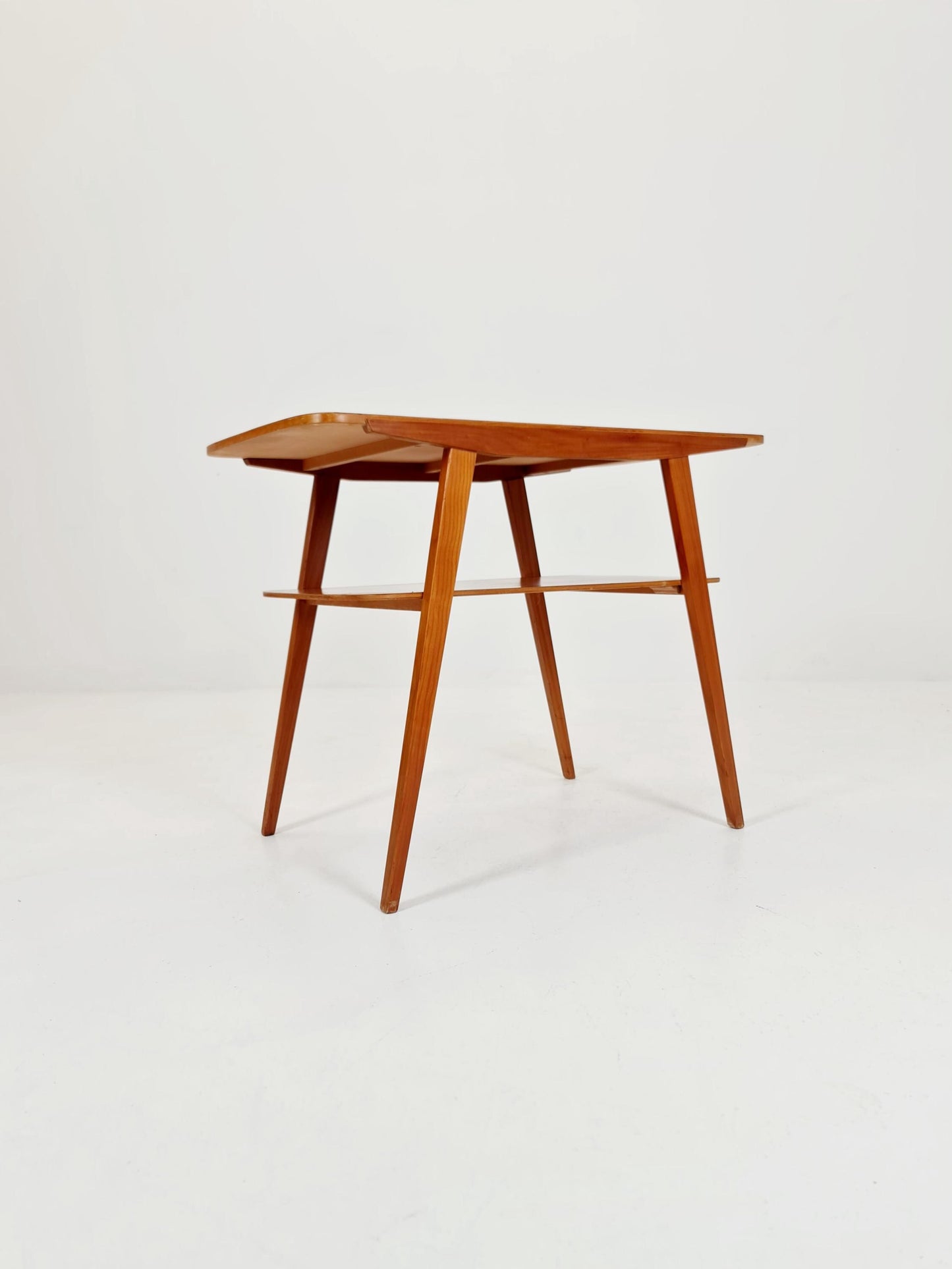 German Mid century Ash Coffe table, side tables by Else Möbelfabrik, 1960s