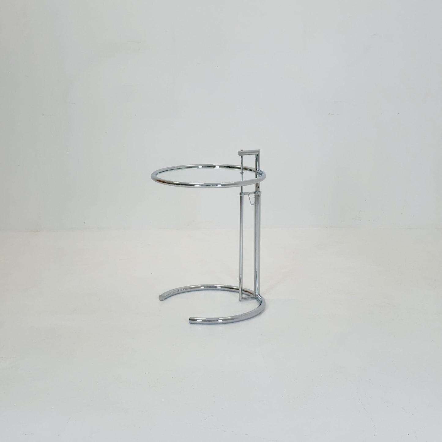 Mid century Vintage style of the Adjustable Table E 1027 by Eileen Gray Italy 1990s
